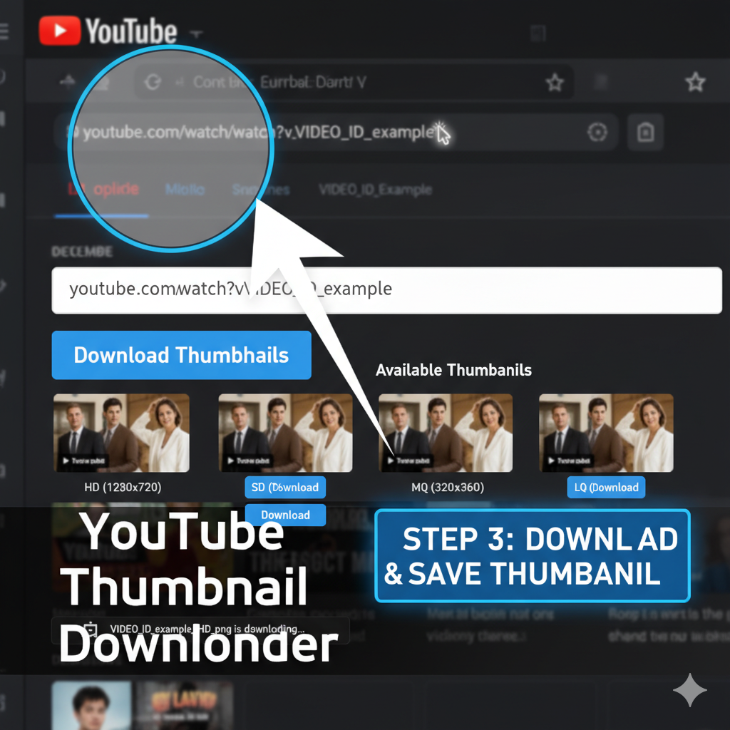 Step 3: Download Thumbnail