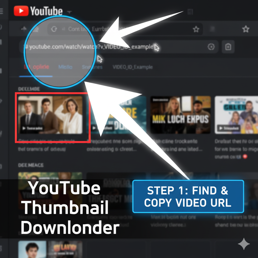 Step 1: Paste YouTube URL